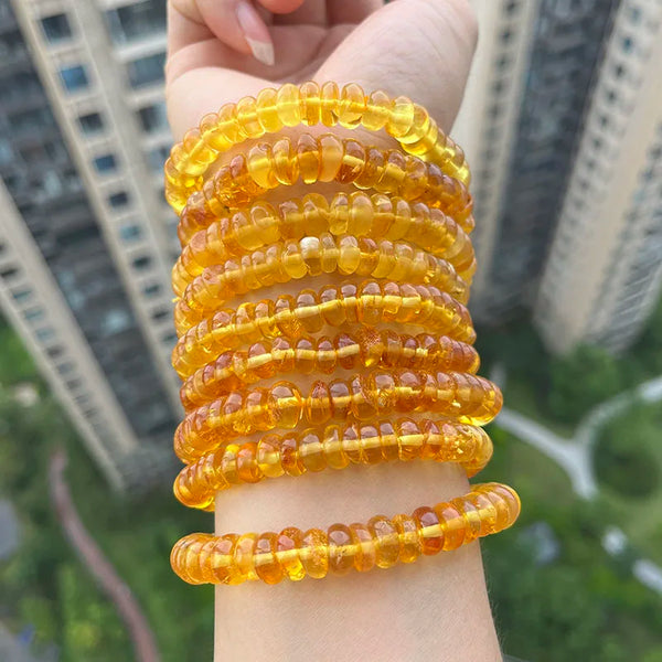 Yellow Amber Bracelet-ToShay.org