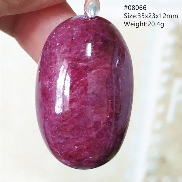 Red Ruby Zoisite Pendant-ToShay.org