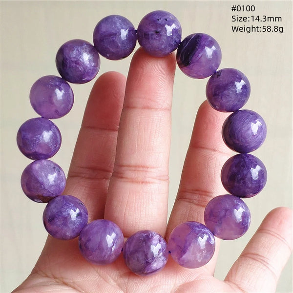 Purple Charoite Bracelet-ToShay.org