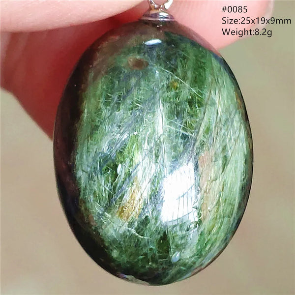 Green Diopside Pendant-ToShay.org