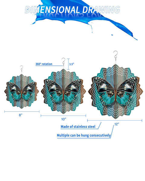 Butterfly Wind Spinner-ToShay.org