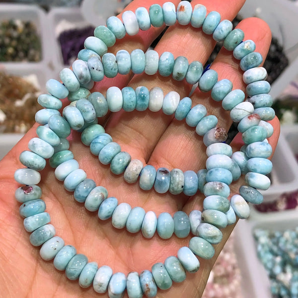 Blue Larimar Bracelet-ToShay.org