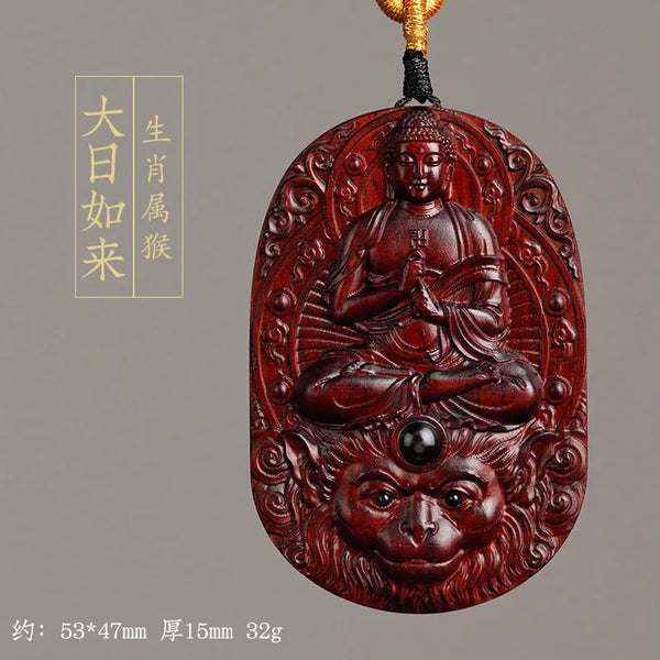 Sandalwood Zodiac Pendant-ToShay.org