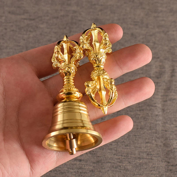 Gold Vajra Bell-ToShay.org