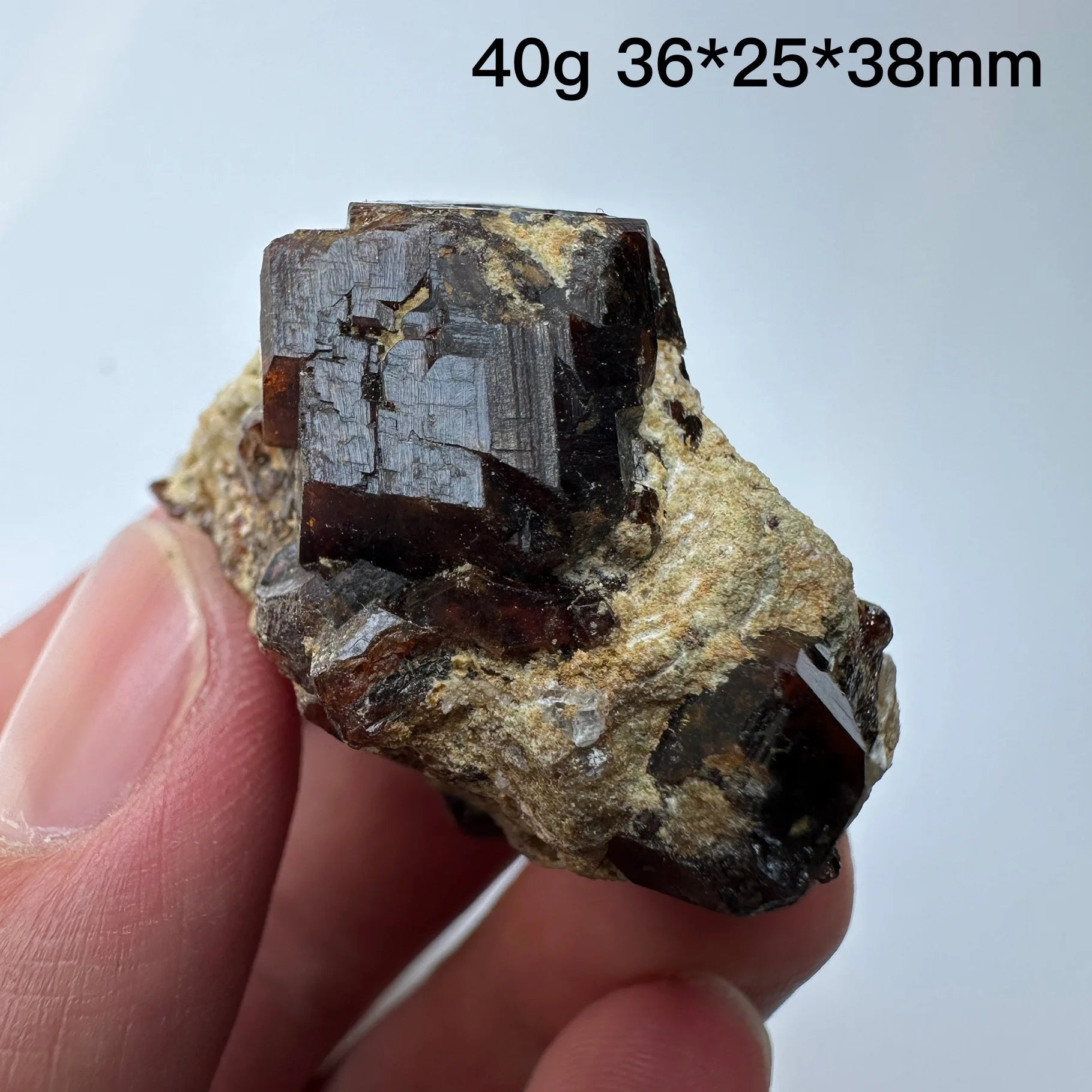 Red Garnet Quartz Crystals-ToShay.org