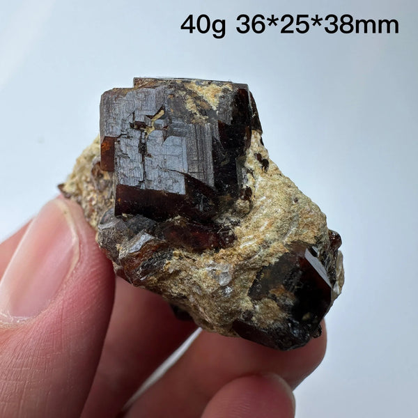 Red Garnet Quartz Crystals-ToShay.org