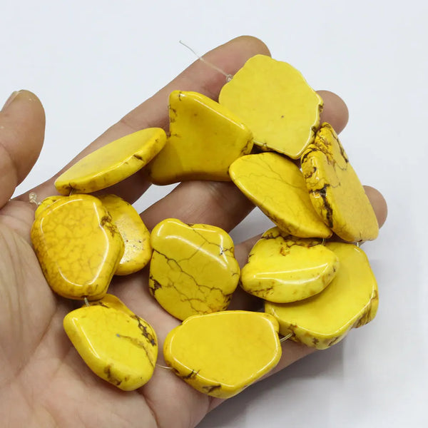 Yellow Turquoise Beads-ToShay.org