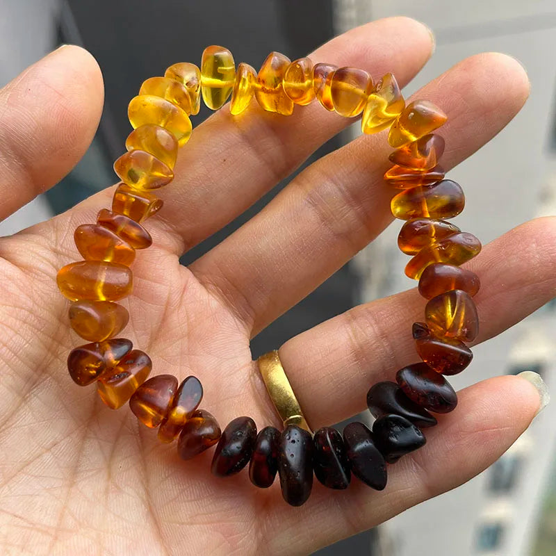 Yellow Amber Bracelet-ToShay.org
