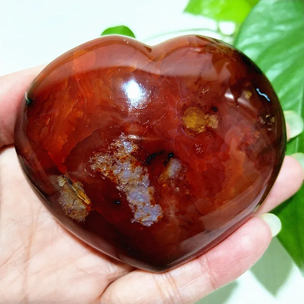 Red Agate Heart-ToShay.org