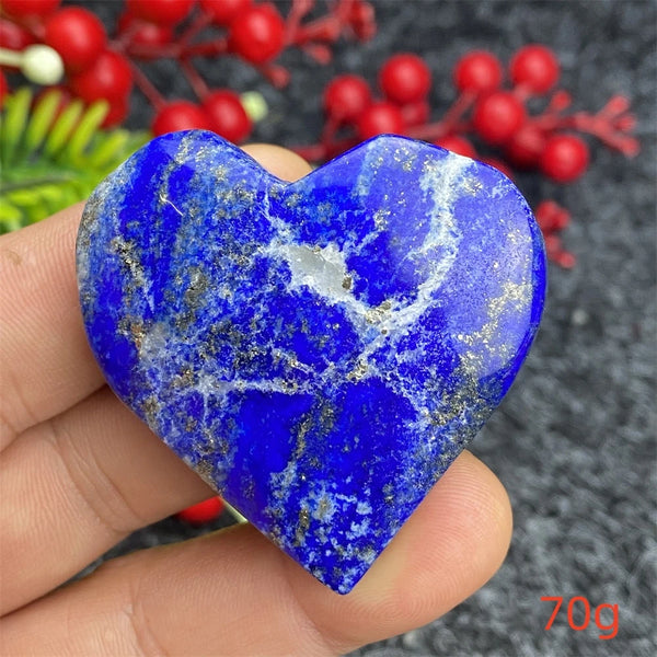 Blue Lapis Lazuli Hearts-ToShay.org