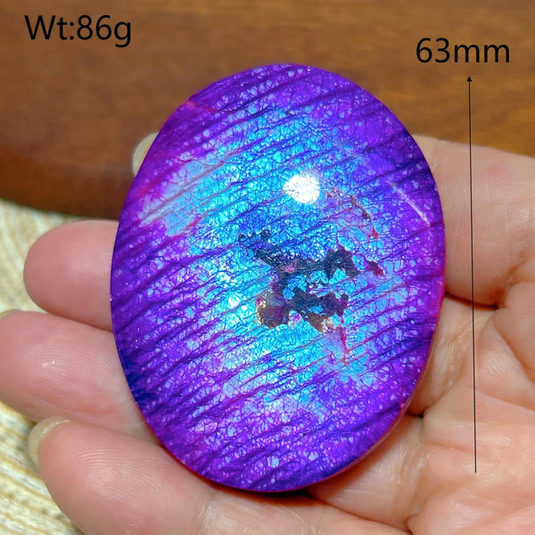 Violet Rainbow Moonstone-ToShay.org