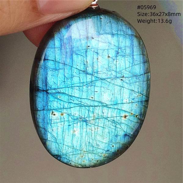 Blue Light Labradorite Pendant-ToShay.org