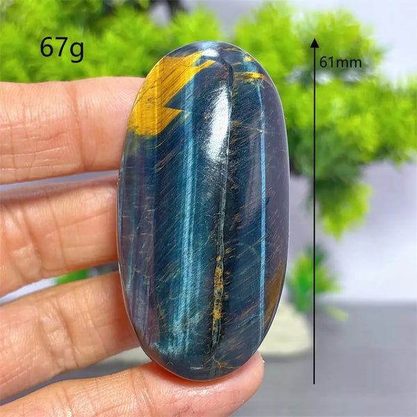 Blue Yellow Tiger Eye Stone-ToShay.org