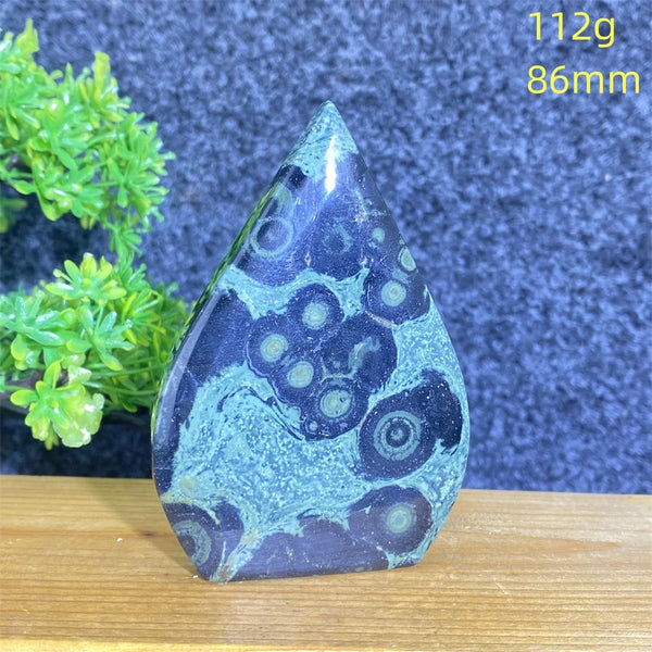 Blue Malachite Crystal Torch-ToShay.org
