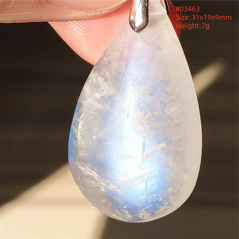 Blue Light Moonstone Pendant-ToShay.org