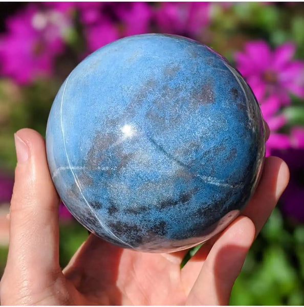 Blue Trolleite Crystal Ball-ToShay.org