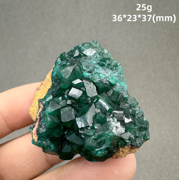 Green Dioptase Quartz-ToShay.org