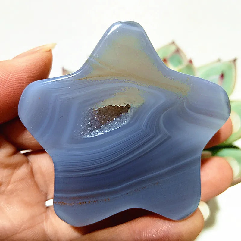 Blue Lace Geode Agate-ToShay.org