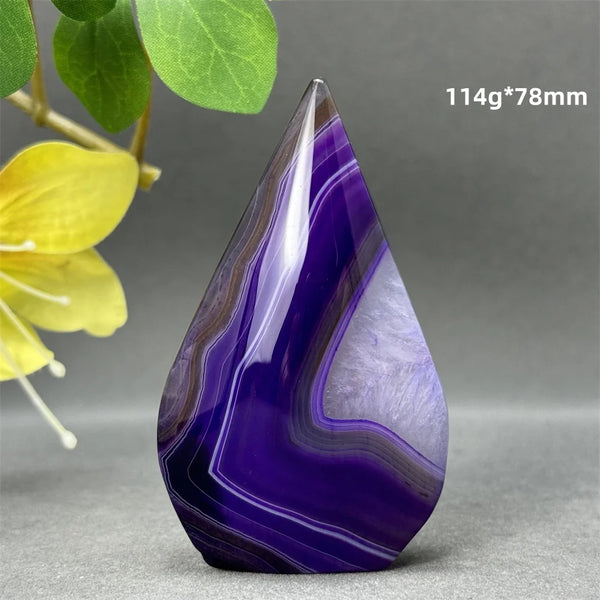 Purple Agate Torch-ToShay.org