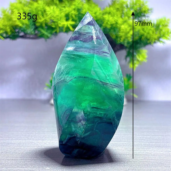 Rainbow Fluorite Flame-ToShay.org