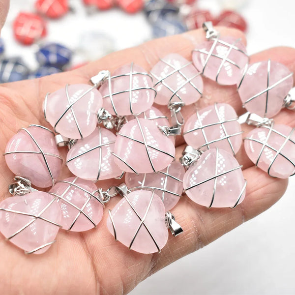 Mixed Crystal Wrap Hearts-ToShay.org