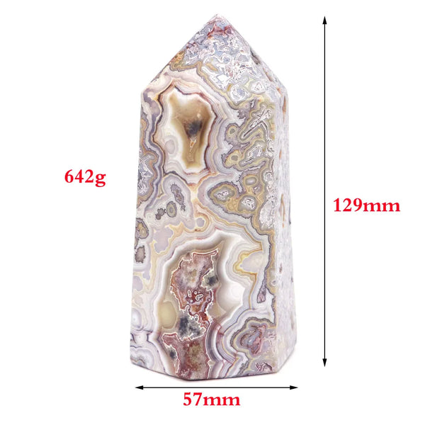 Grey Agate Tower Point-ToShay.org