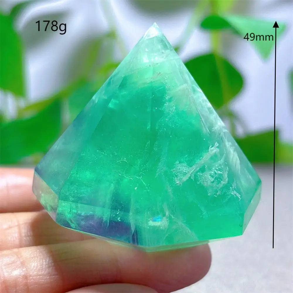 Rainbow Fluorite Diamond-ToShay.org