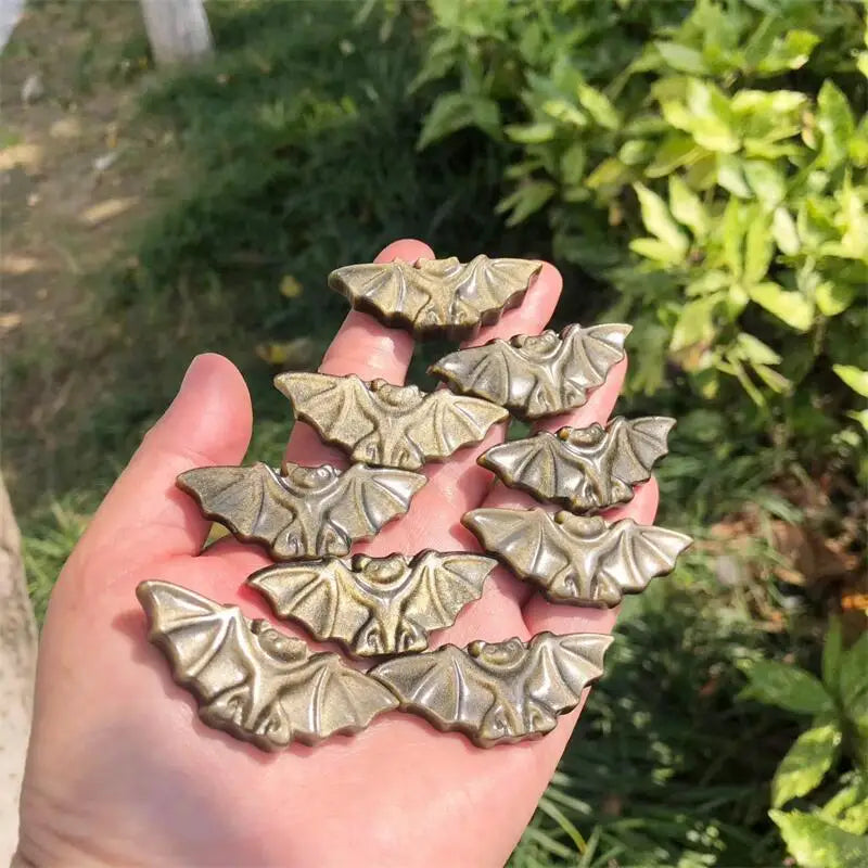 Gold Obsidian Bat-ToShay.org