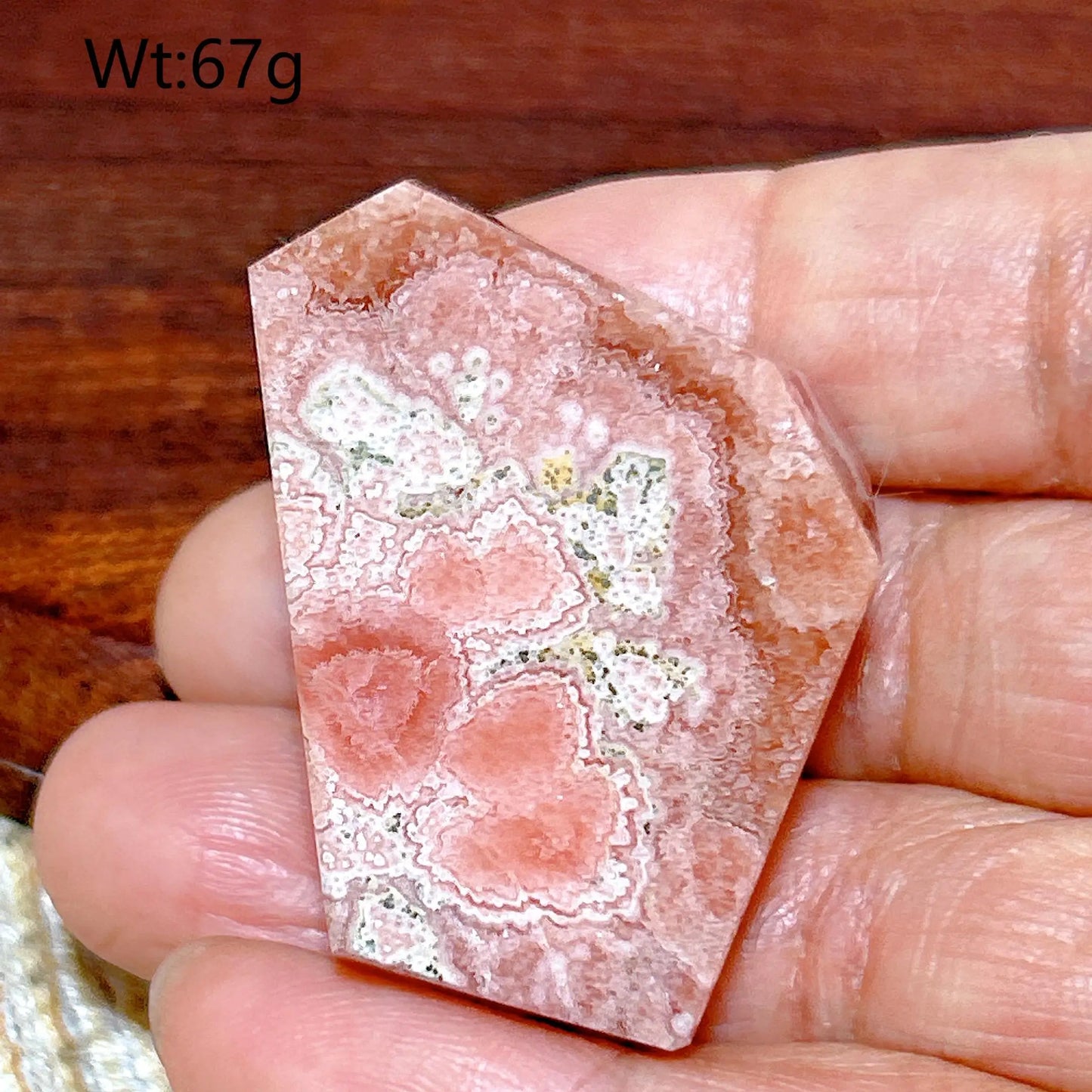 Pink Rhodochrosite Stone-ToShay.org