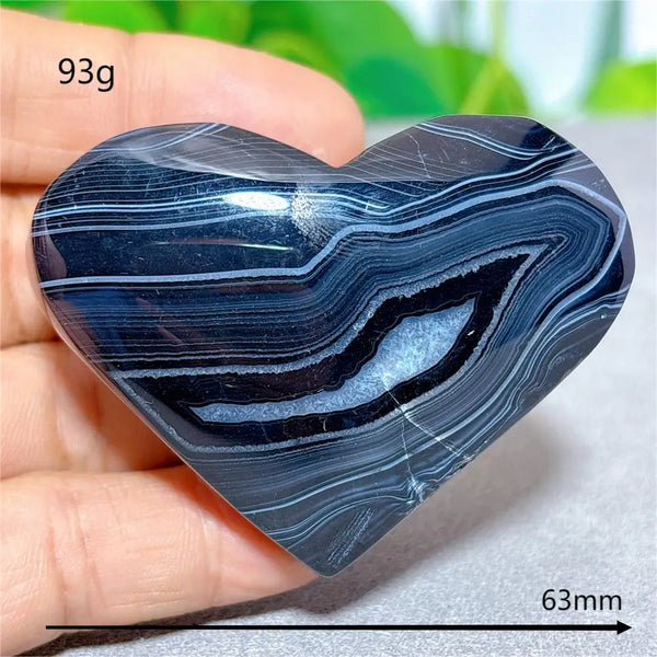 Black Agate Hearts-ToShay.org