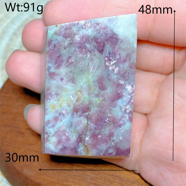 Pink Tourmaline Slice-ToShay.org