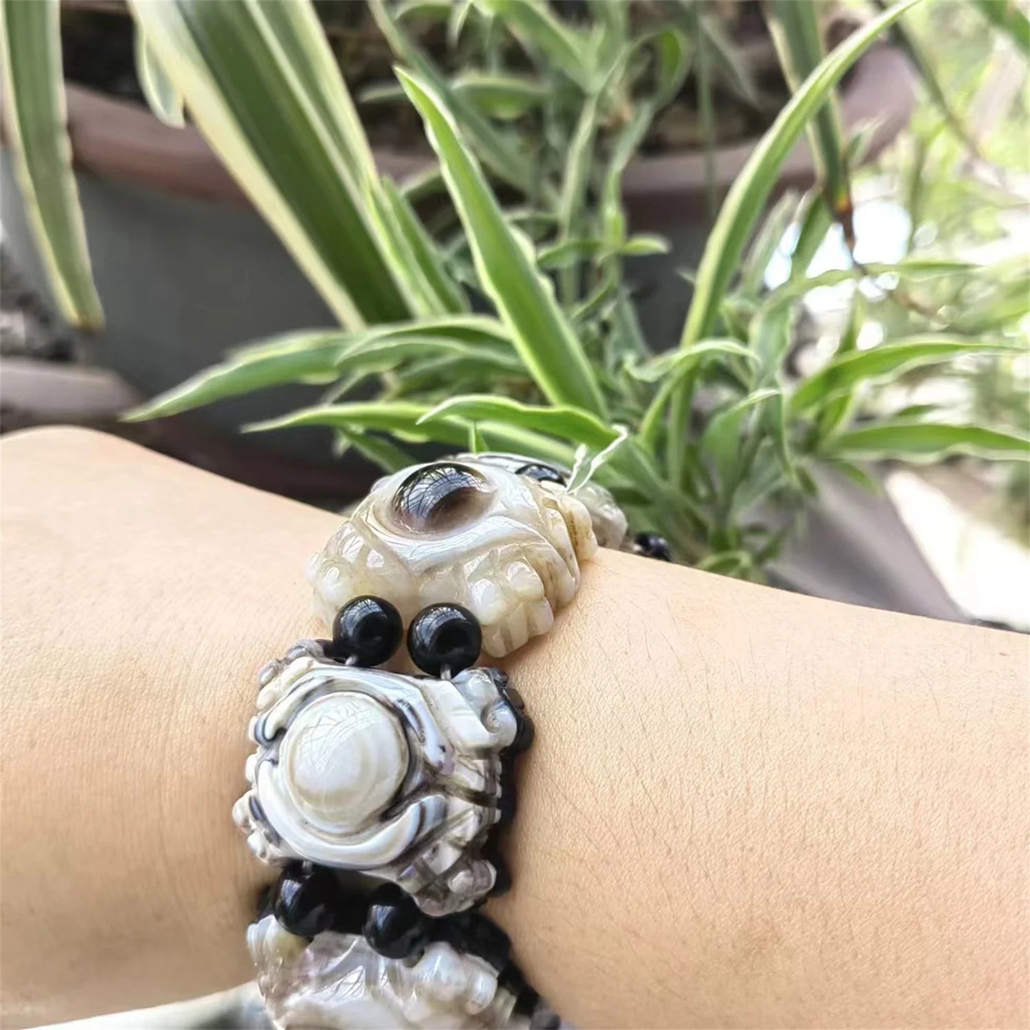 Tibetan Agate Eye Bracelet-ToShay.org