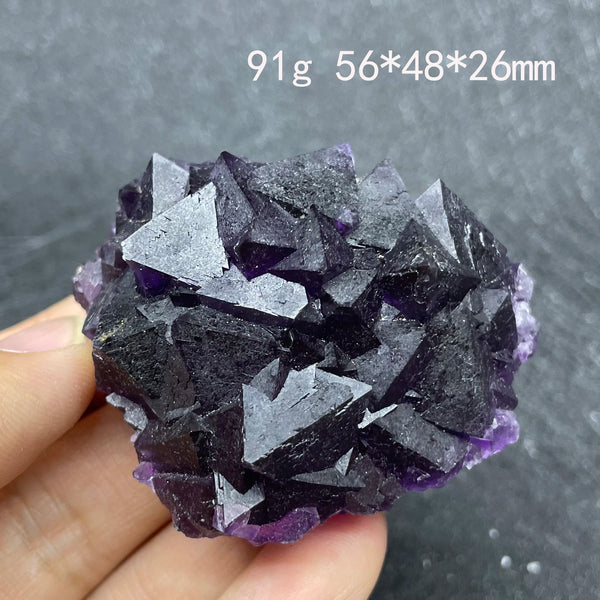 Purple Fluorite Crystal-ToShay.org