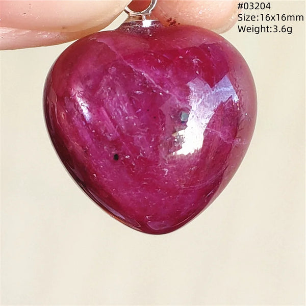 Red Ruby Zoisite Pendant-ToShay.org
