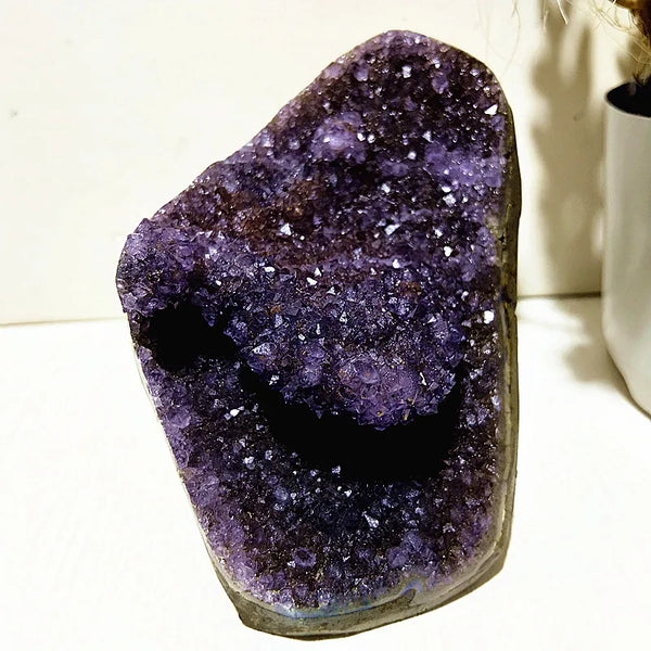 Purple Amethyst Geode Cluster-ToShay.org