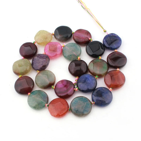 Mixed Cracked Agate Beads-ToShay.org