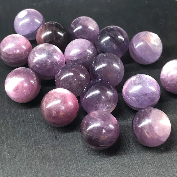 Purple Lepidolite Mica Ball-ToShay.org