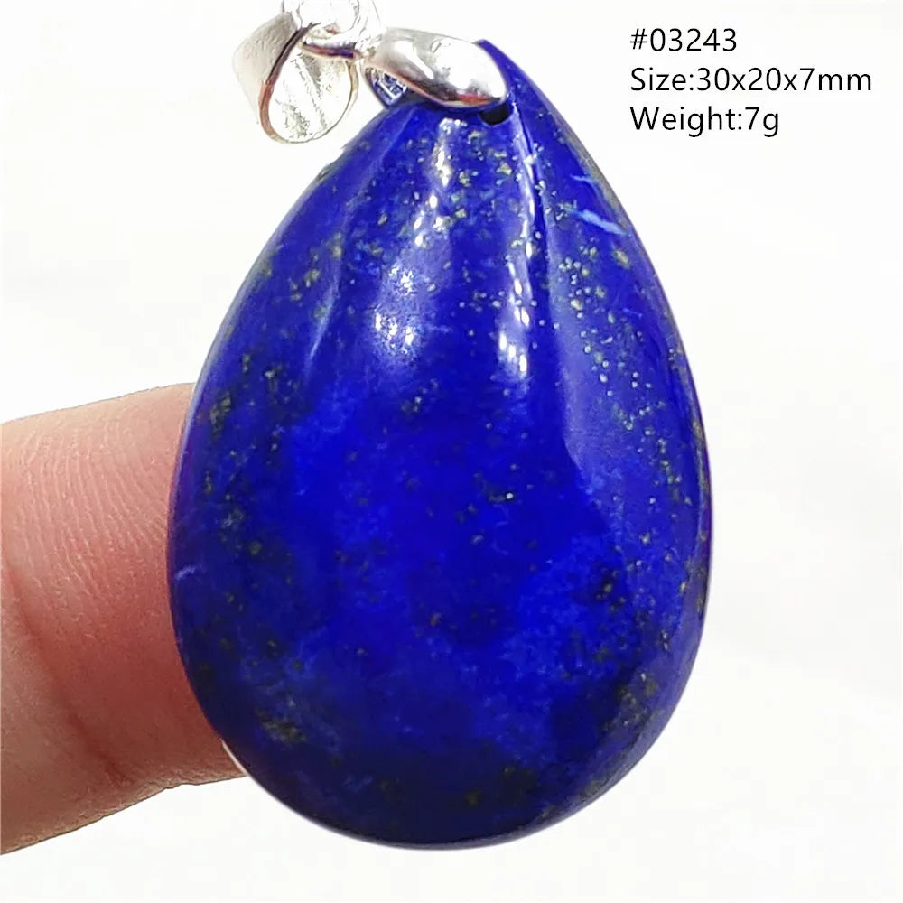 Blue Lapis Lazuli Pendant-ToShay.org