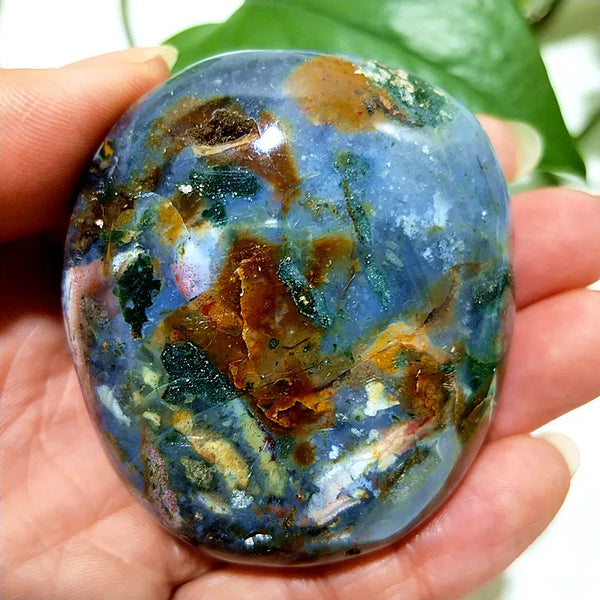 Ocean Jasper Palm Stone-ToShay.org