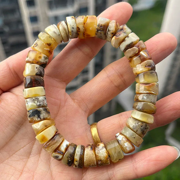 Yellow Amber Bracelet-ToShay.org