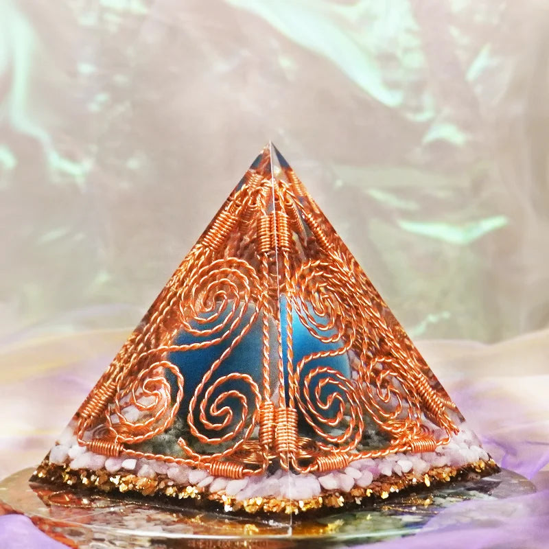 Energy Orgone Copper Pyramid-ToShay.org