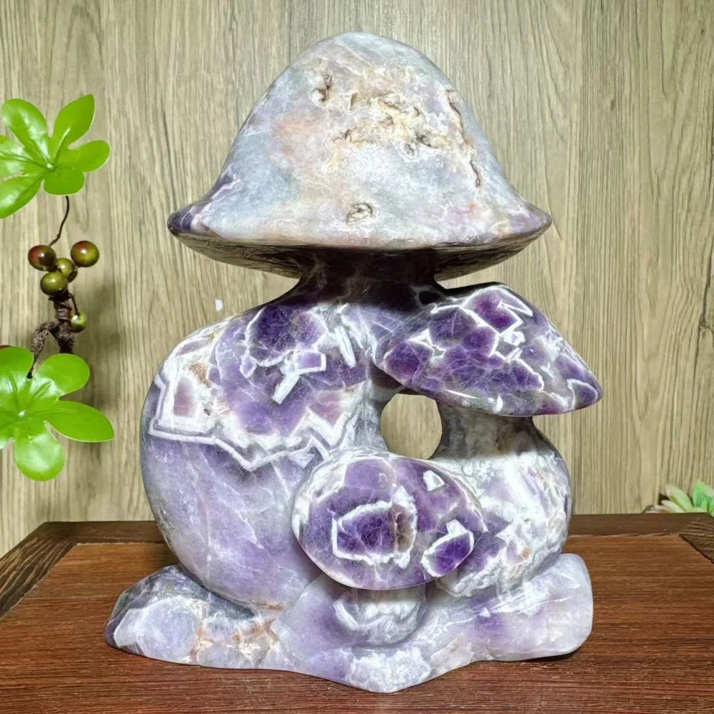 Purple Dream Amethyst Mushroom-ToShay.org