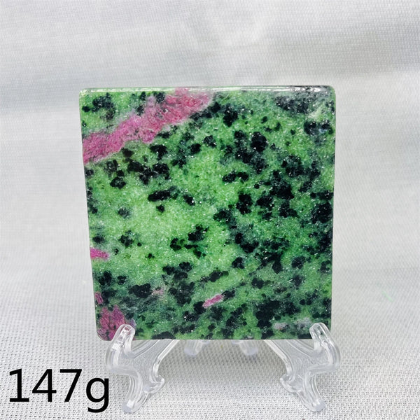 Green Epidote Slice-ToShay.org