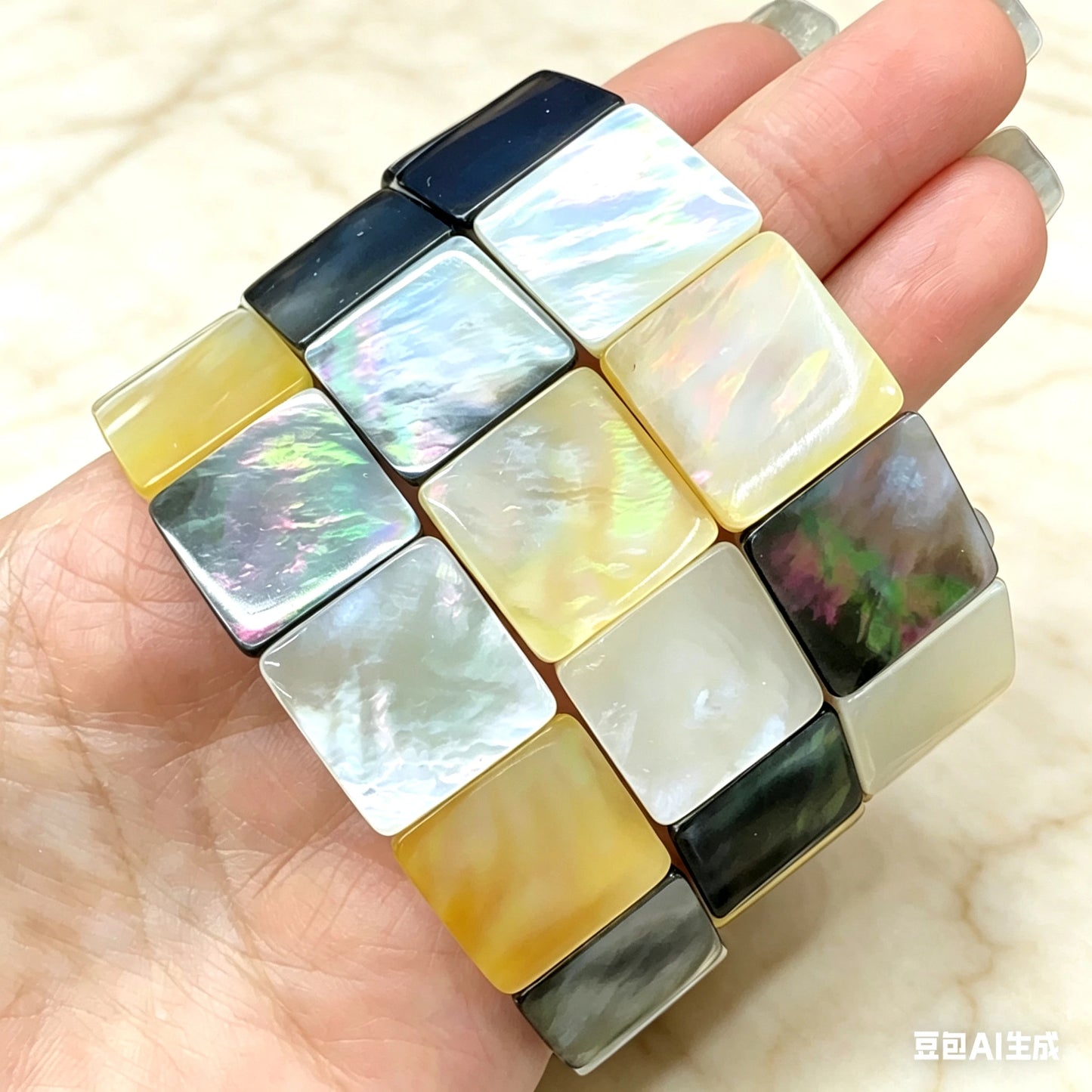 Mixed Shell Bracelet-ToShay.org