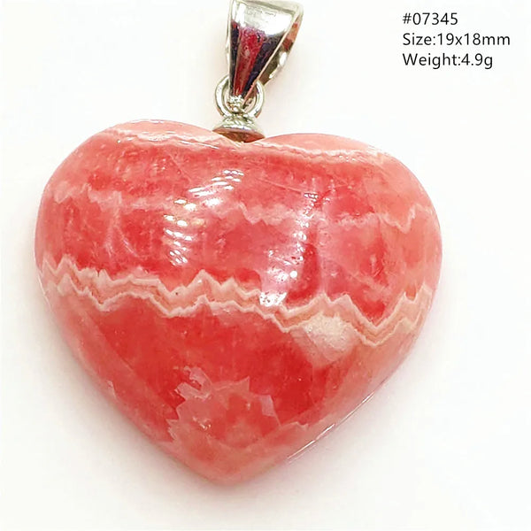Red Rhodochrosite Pendant-ToShay.org