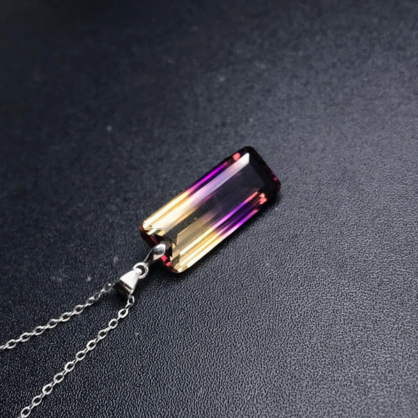 Purple Ametrine Pendant-ToShay.org