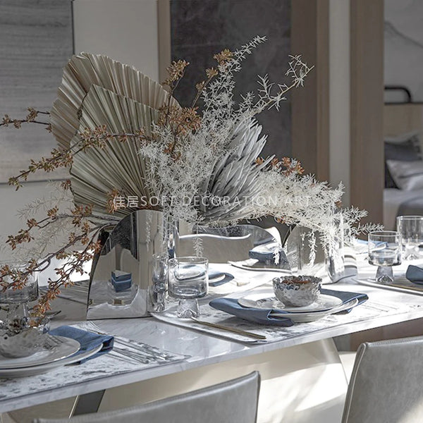 Silver Flower Vases-ToShay.org