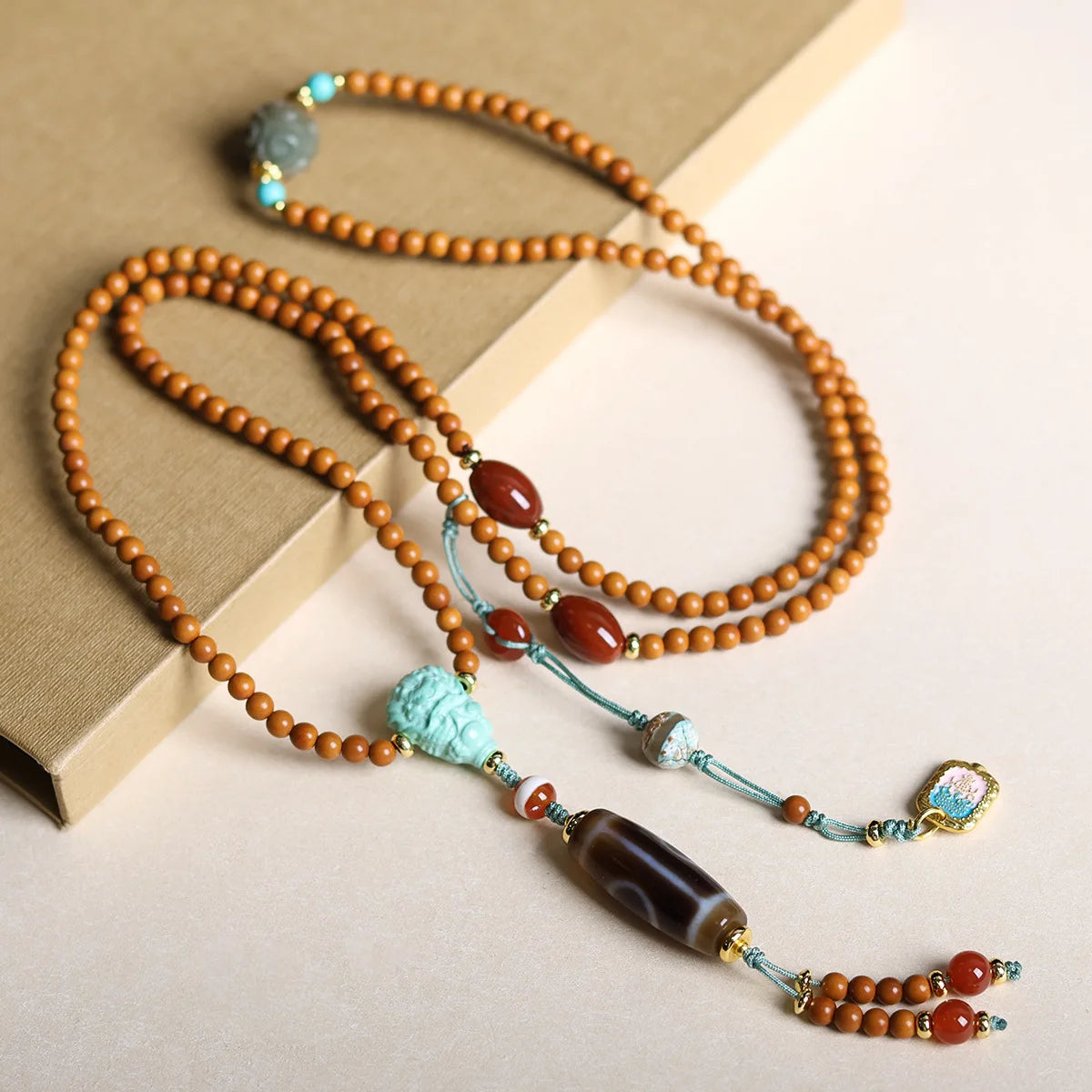 Brown Olive Pit Bracelet-ToShay.org