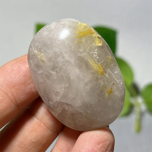 Gold Hair Rutile Quartz-ToShay.org