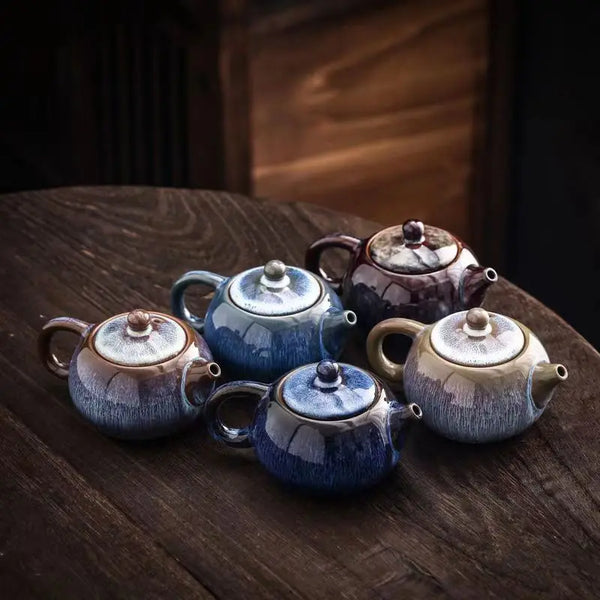 Glazed Ceramic Teapot-ToShay.org